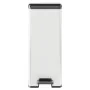 Curver Papelera de pedal delgada Deco 40 L plateada de , Cubos de la basura y papeleras - Ref: Foro24-443833, Precio: 75,79 €...