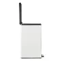 Curver Papelera de pedal delgada Deco 40 L plateada de , Cubos de la basura y papeleras - Ref: Foro24-443833, Precio: 75,79 €...