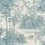 DUTCH WALLCOVERINGS Papel pintado Tropical beige y azul claro de , Papel pintado - Ref: Foro24-442566, Precio: 35,66 €, Descu...