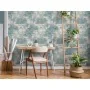 DUTCH WALLCOVERINGS Papel pintado Tropical beige y azul claro de , Papel pintado - Ref: Foro24-442566, Precio: 35,66 €, Descu...