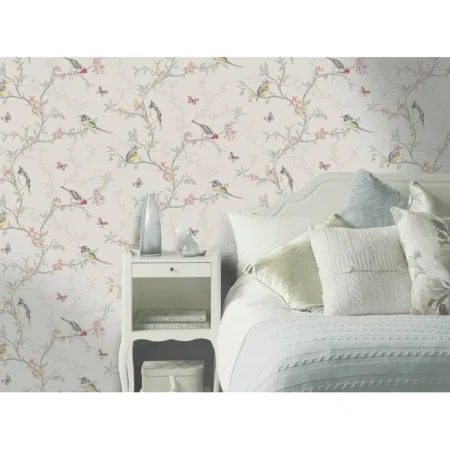 DUTCH WALLCOVERINGS Papel pintado Phoebe lila de , Papel pintado - Ref: Foro24-442558, Precio: 28,99 €, Descuento: %
