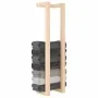 Toallero de madera maciza de pino 23x18x90 cm de , Toalleros - Ref: Foro24-822397, Precio: 21,42 €, Descuento: %