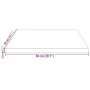 Tablero de mesa cuadrado madera maciza pino blanco 50x50x2,5 cm by , Table tops - Ref: Foro24-824376, Price: 33,65 €, Discoun...