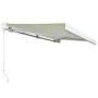 Toldo de carrete manual color crema 300x250 cm de , Toldos - Ref: Foro24-3052669, Precio: 501,91 €, Descuento: %