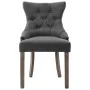 Sillas de comedor 6 unidades tela gris de , Sillas de comedor - Ref: Foro24-3058306, Precio: 918,64 €, Descuento: %