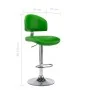 Taburete de cocina cuero sintético verde von , Küchenhocker - Ref: Foro24-249655, Preis: 84,23 €, Rabatt: %