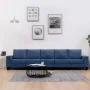 Sofá de 5 plazas de tela azul by , Sofas - Ref: Foro24-287144, Price: 548,61 €, Discount: %