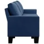 Sofá de 5 plazas de tela azul by , Sofas - Ref: Foro24-287144, Price: 548,61 €, Discount: %