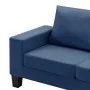 Sofá de 5 plazas de tela azul by , Sofas - Ref: Foro24-287144, Price: 548,61 €, Discount: %