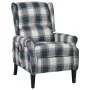 Sillón de masaje reclinable de tela azul by , Electric massage chairs - Ref: Foro24-329316, Price: 187,33 €, Discount: %