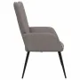 Sillón de relax de tela gris taupe by , Armchairs - Ref: Foro24-327950, Price: 97,85 €, Discount: %