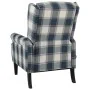 Sillón reclinable de tela azul de , Sillones - Ref: Foro24-329309, Precio: 215,85 €, Descuento: %