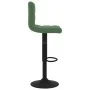 Taburete de cocina de terciopelo verde oscuro by , Kitchen stools - Ref: Foro24-334297, Price: 76,97 €, Discount: %