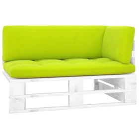 Sofá de jardín esquina de palets madera pino impregnada blanco von , Modulare Sofas für den Außenbereich - Ref: Foro24-306657...