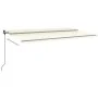 Toldo automático LED sensor de viento crema 6x3,5 m von , Markisen - Ref: Foro24-3070292, Preis: 990,84 €, Rabatt: %