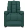 Sillón reclinable eléctrico tela verde oscuro de , Sillones - Ref: Foro24-3073754, Precio: 206,03 €, Descuento: %
