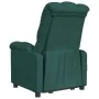 Sillón reclinable eléctrico tela verde oscuro de , Sillones - Ref: Foro24-3073754, Precio: 206,03 €, Descuento: %