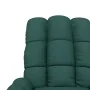 Sillón reclinable eléctrico tela verde oscuro de , Sillones - Ref: Foro24-3073754, Precio: 206,03 €, Descuento: %