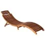Tumbonas 2 unidades con mesa y cojines madera maciza de acacia by , Loungers - Ref: Foro24-3077387, Price: 358,52 €, Discount: %