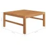 Set de muebles de jardín 7 pzas madera de teca y cojines crema de , Conjuntos de jardín - Ref: Foro24-3087204, Precio: 917,48...