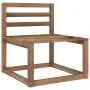 Set de muebles de jardín 2 pzas madera pino impregnada marrón by , Modular outdoor sofas - Ref: Foro24-316194, Price: 86,78 €...
