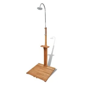 Ducha de jardín de madera de , Accesorios para piscinas y spa - Ref: Foro24-40857, Precio: 117,26 €, Descuento: %