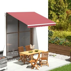 Tela de repuesto para toldo rojo burdeos 3x2,5 m de , Toldos - Ref: Foro24-311965, Precio: 44,32 €, Descuento: %