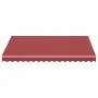 Tela de repuesto para toldo rojo burdeos 3x2,5 m de , Toldos - Ref: Foro24-311965, Precio: 44,32 €, Descuento: %