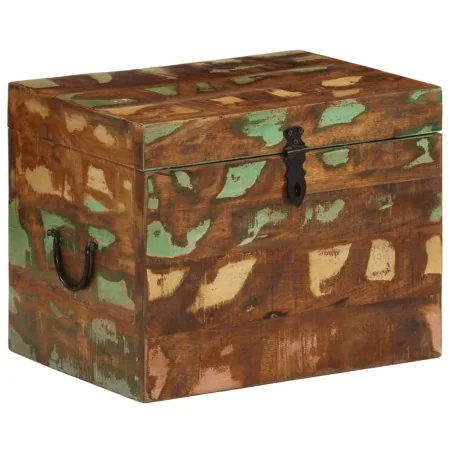 Caja de almacenamiento madera maciza reciclada de , Baúles de almacenamiento - Ref: Foro24-241644, Precio: 88,37 €, Descuento: %