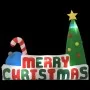 Árbol de Navidad inflable Merry Christmas con LEDs 240x188 cm de , Luces de Navidad - Ref: Foro24-331441, Precio: 67,13 €, De...
