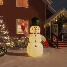 Muñeco de nieve hinchable con LED 120 cm de , Luces de Navidad - Ref: Foro24-345363, Precio: 39,37 €, Descuento: %
