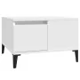 Mesa de centro madera contrachapada blanco 55x55x36,5 cm von , Couchtisch - Ref: Foro24-821084, Preis: 64,78 €, Rabatt: %