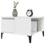 Mesa de centro madera contrachapada blanco 55x55x36,5 cm von , Couchtisch - Ref: Foro24-821084, Preis: 64,78 €, Rabatt: %
