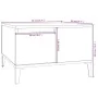 Mesa de centro madera contrachapada blanco 55x55x36,5 cm von , Couchtisch - Ref: Foro24-821084, Preis: 64,78 €, Rabatt: %