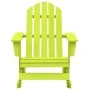 Silla mecedora de jardín Adirondack madera maciza abeto verde de , Sillas de jardín - Ref: Foro24-315886, Precio: 92,47 €, De...