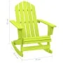 Silla mecedora de jardín Adirondack madera maciza abeto verde de , Sillas de jardín - Ref: Foro24-315886, Precio: 92,47 €, De...