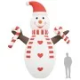 Muñeco de nieve inflable de Navidad con LED 630 cm de , Luces de Navidad - Ref: Foro24-345285, Precio: 219,47 €, Descuento: %