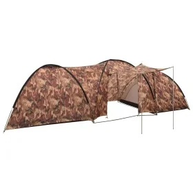 Tienda de campaña iglú 8 personas camuflaje 650x240x190 cm de , Tiendas de campaña - Ref: Foro24-93052, Precio: 158,07 €, Des...