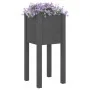 Jardineras 2 unidades madera maciza de pino gris 31x31x70 cm de , Maceteros y jardineras - Ref: Foro24-810784, Precio: 38,28 ...