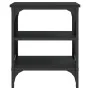 Mesa auxiliar madera contrachapada negro 40x42x50 cm by , Side tables - Ref: Foro24-825772, Price: 42,50 €, Discount: %