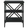 Mesa auxiliar madera contrachapada negro 40x42x50 cm by , Side tables - Ref: Foro24-825772, Price: 42,50 €, Discount: %