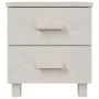 Mesita de noche HAMAR madera pino maciza blanco 40x35x44,5 cm by , Nightstands - Ref: Foro24-340405, Price: 49,60 €, Discount: %