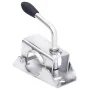 Abrazadera para rueda jockey acero galvanizado 13,5x6,5x14 cm de , Tráilers para mercancías y transporte - Ref: Foro24-152244...
