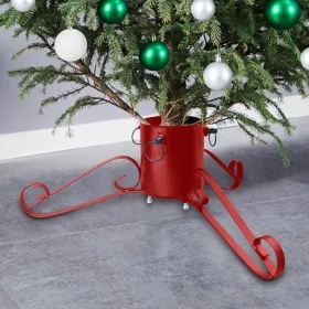 Soporte para árbol de Navidad rojo 58x58x21 cm de , Soportes para árboles de Navidad - Ref: Foro24-331318, Precio: 21,47 €, D...