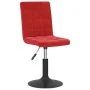 Sillas de comedor giratorias 4 uds terciopelo rojo vino tinto de , Sillas de comedor - Ref: Foro24-3089295, Precio: 210,27 €,...