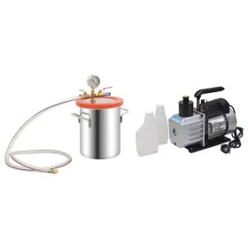Cámara de vacío con bomba de 2 etapas 5,5 L de , Bombas de agua - Ref: Foro24-3100538, Precio: 261,93 €, Descuento: %