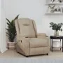 Sillón elevable cuero sintético color capuchino de , Sillones - Ref: Foro24-3124574, Precio: 347,79 €, Descuento: %