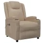 Sillón elevable cuero sintético color capuchino de , Sillones - Ref: Foro24-3124574, Precio: 347,79 €, Descuento: %