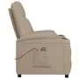 Sillón elevable cuero sintético color capuchino de , Sillones - Ref: Foro24-3124574, Precio: 347,79 €, Descuento: %