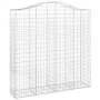 Cestas de gaviones 7 uds forma de arco hierro 200x50x200/220 cm de , Maceteros y jardineras - Ref: Foro24-3145750, Precio: 98...
